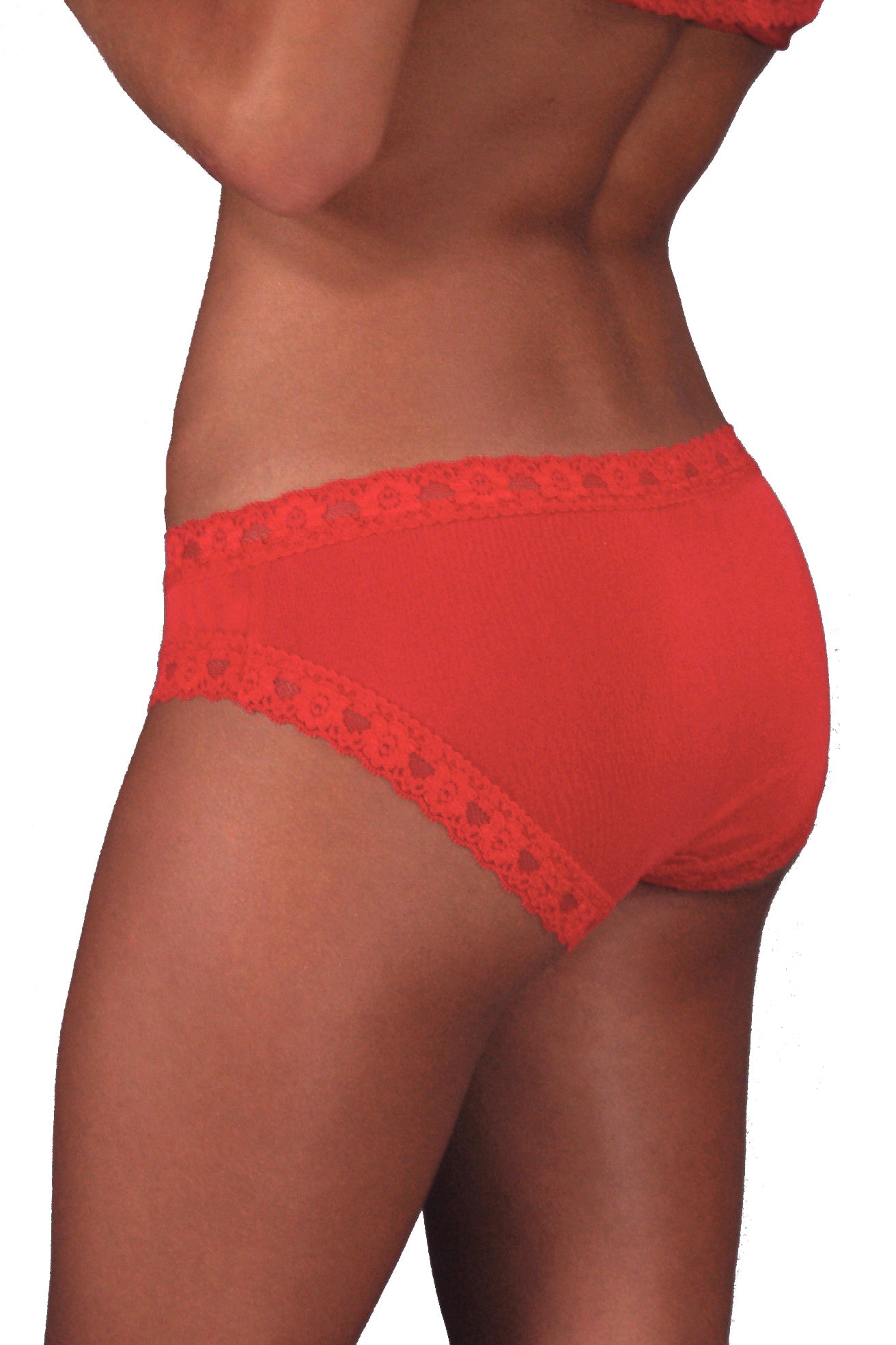 Brief - 100% Silk - Red